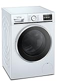 Siemens WM14VG44 Waschmaschine iQ800, Frontlader mit 9kg Fassungsvermögen, 1400 UpM, speedPack XL, Antiflecken-System,…