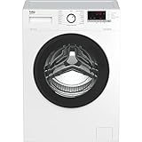 Beko WML81434NRS1 Waschvollautomat, Waschmaschine, Restzeitanzeige und Schleuderwahl, 8kg, 1400 U/min,…
