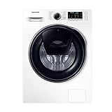 Samsung WW8NK52K0VW/EG Waschmaschine, 8 kg, 1200 U/min, SLIM Platzsparer, Ecobubble, AddWash, Hygiene-Dampfprogramm,…