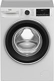 Beko B3WFU57413W Waschvollautomat, Waschmaschine, Restzeitanzeige und Schleuderwahl, 7 kg, 1400 U/min,…