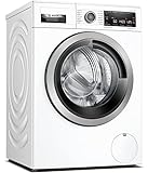 Bosch WAX28M42 Serie 8 Smarte Waschmaschine, 9 kg, 1400 UpM, Made in Germany, Fleckenautomatik entfernt…