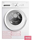 Amica Waschmaschine Frontlader 6kg Startzeitvorwahl Mengenautomatik Schaumerkennung WA 461 015
