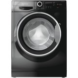 BAUKNECHT Waschmaschine SCHWARZ W9 S6300 A, 9 kg, 1400 U/min, Mehrfachwasserschutz+, Kurz 45‘, Anti-Allergie,…