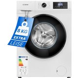BOMANN Waschmaschine WA 7185, Waschmaschine 8kg mit max. 1400 U/min und Endzweitvorwahl