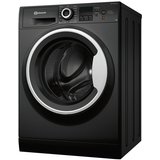 BAUKNECHT Waschmaschine Schwarz W8 S6300 A, 8 kg, 1400 U/min, Anti-Allergie-Programm, Inverter-Motor,…