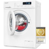 exquisit Waschmaschine WA57014-020A, 1400 U/min, vollelektronische 7kg Waschmaschine mit 1400 Umdrehungen