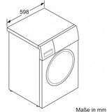SIEMENS Waschmaschine WG44B2A40, 9 kg, 1400 U/min, i-Dos – dosiert Waschmittel und Wasser in der exakten…