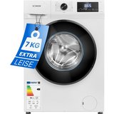 BOMANN Waschmaschine WA 7174, Waschmaschine 7kg mit max. 1400 U/min und Endzweitvorwahl